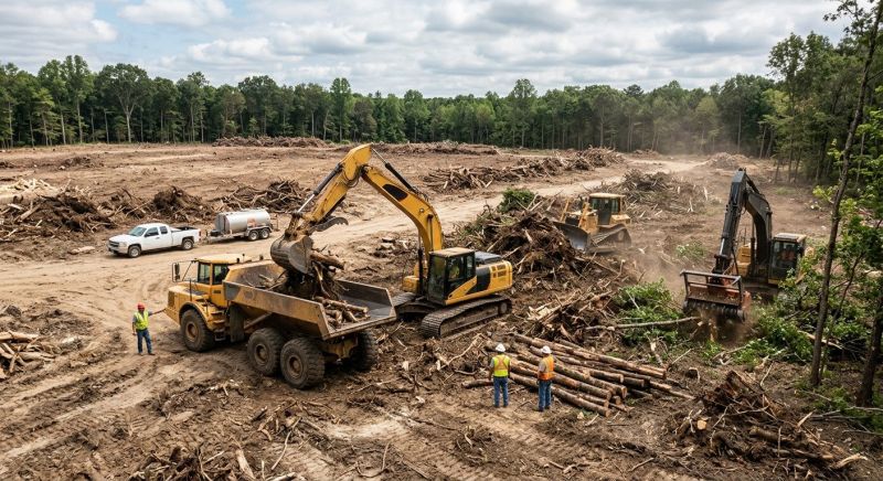 Land Clearing project example